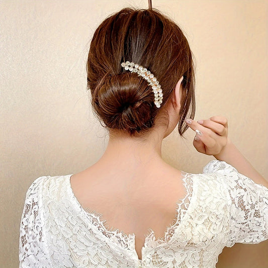 Fleur Argentée – İnci Detaylı Gümüş Çiçek Tarağı | Chérie - cherieonline Default Title