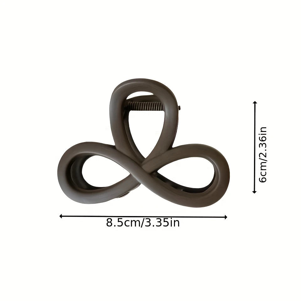 Sonsuz Form Mat Siyah Saç Tokası | Chérie - cherieonline Default Title