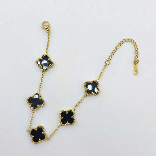 Cloverelle – Dört Yapraklı Yonca Charm Bileklik | Chérie - cherieonline Default Title