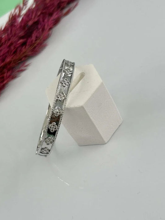 Clara Argent Kelepçe Bilezik | Chérie - cherieonline Default Title