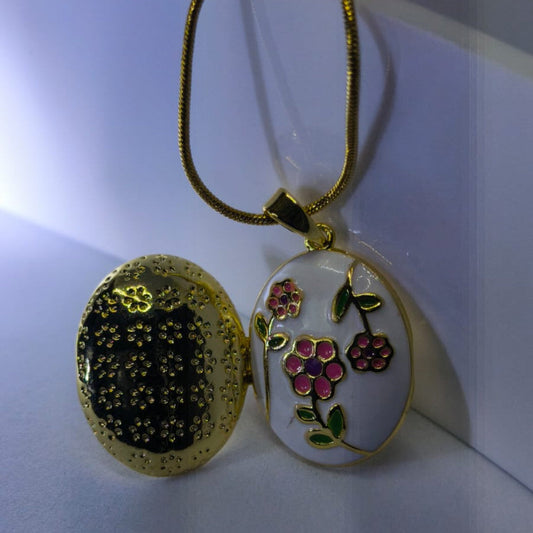 Florine - Kapaklı Kolye | Chérie - cherieonline Default Title