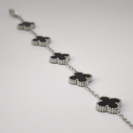 Argent Noir Van Cleef Bileklik | Chérie - cherieonline Default Title