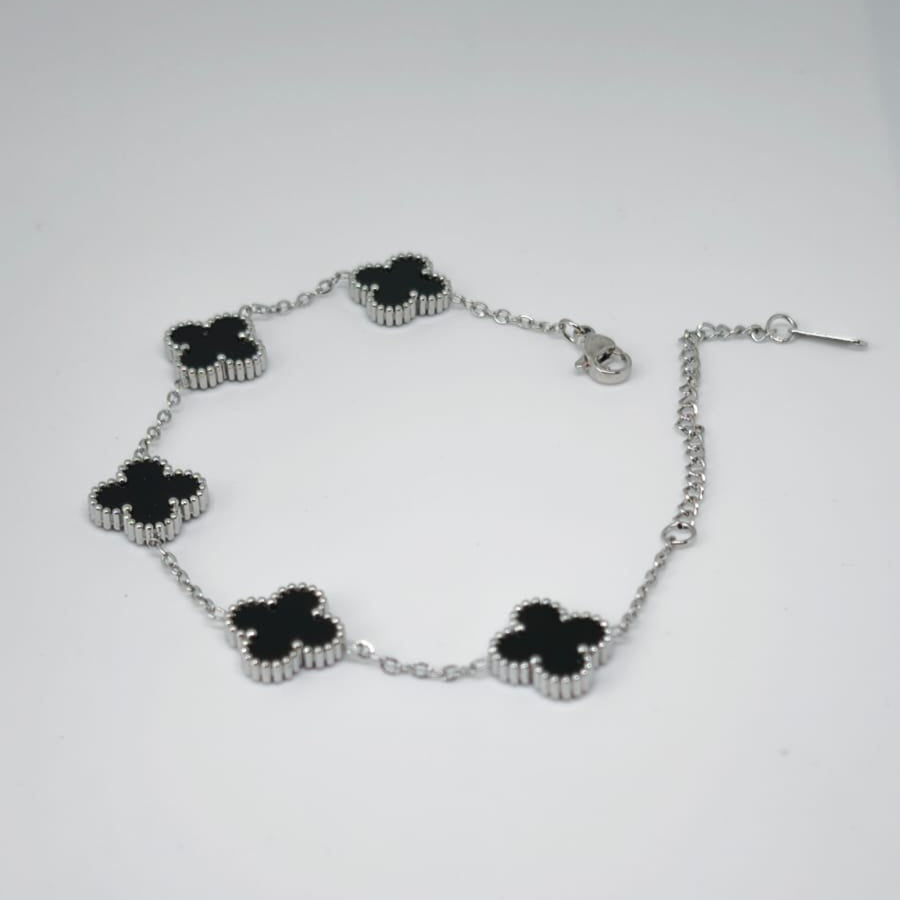 Argent Noir Van Cleef Bileklik | Chérie cherieonline