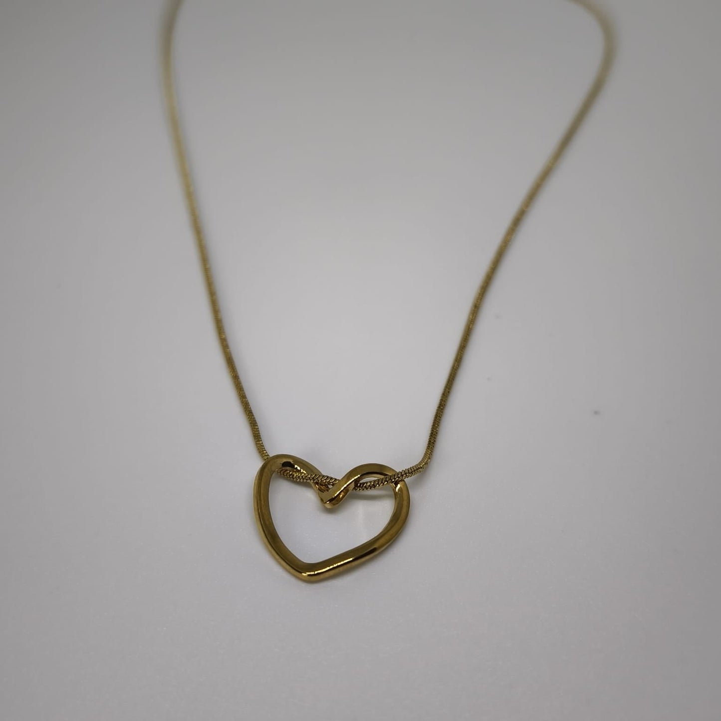 Élégance Collier – Düz zincir 45 cm | Chérie (KOLYE-2705) cherieonline