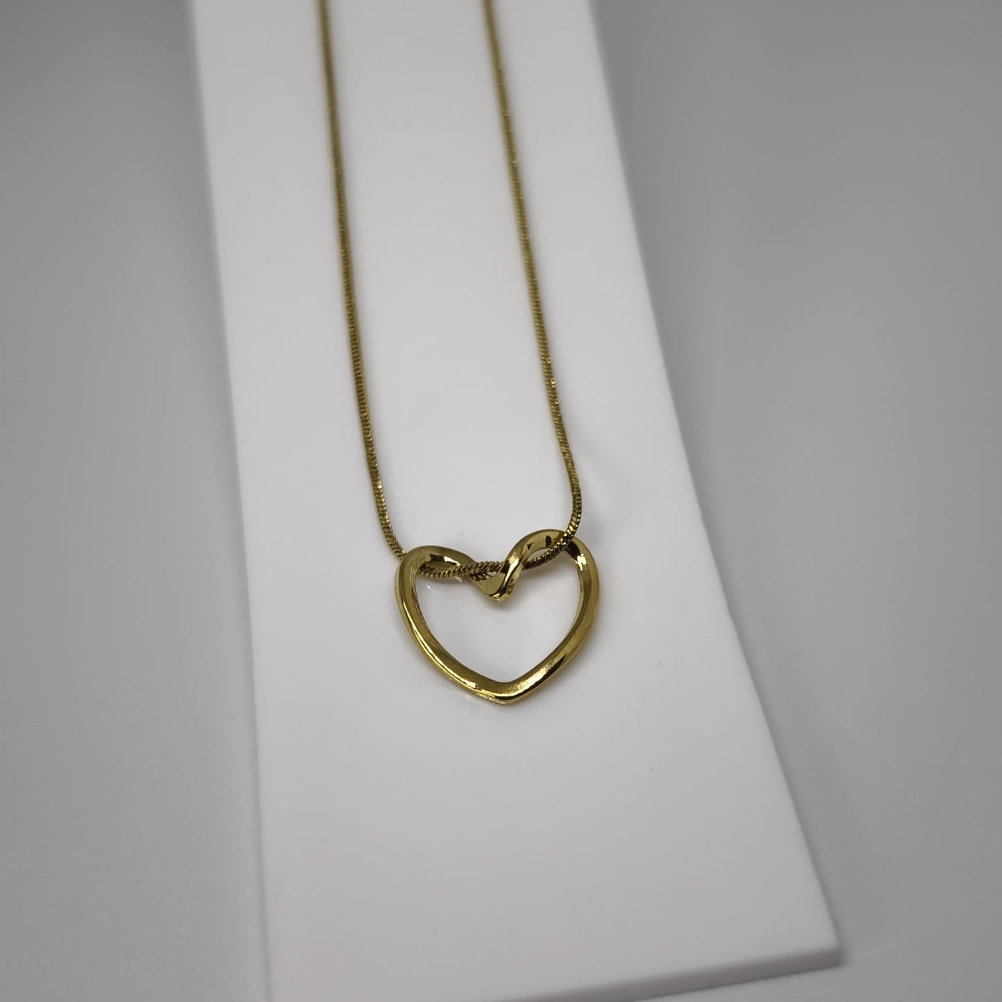 Élégance Collier – Düz zincir 45 cm | Chérie (KOLYE-2705) cherieonline