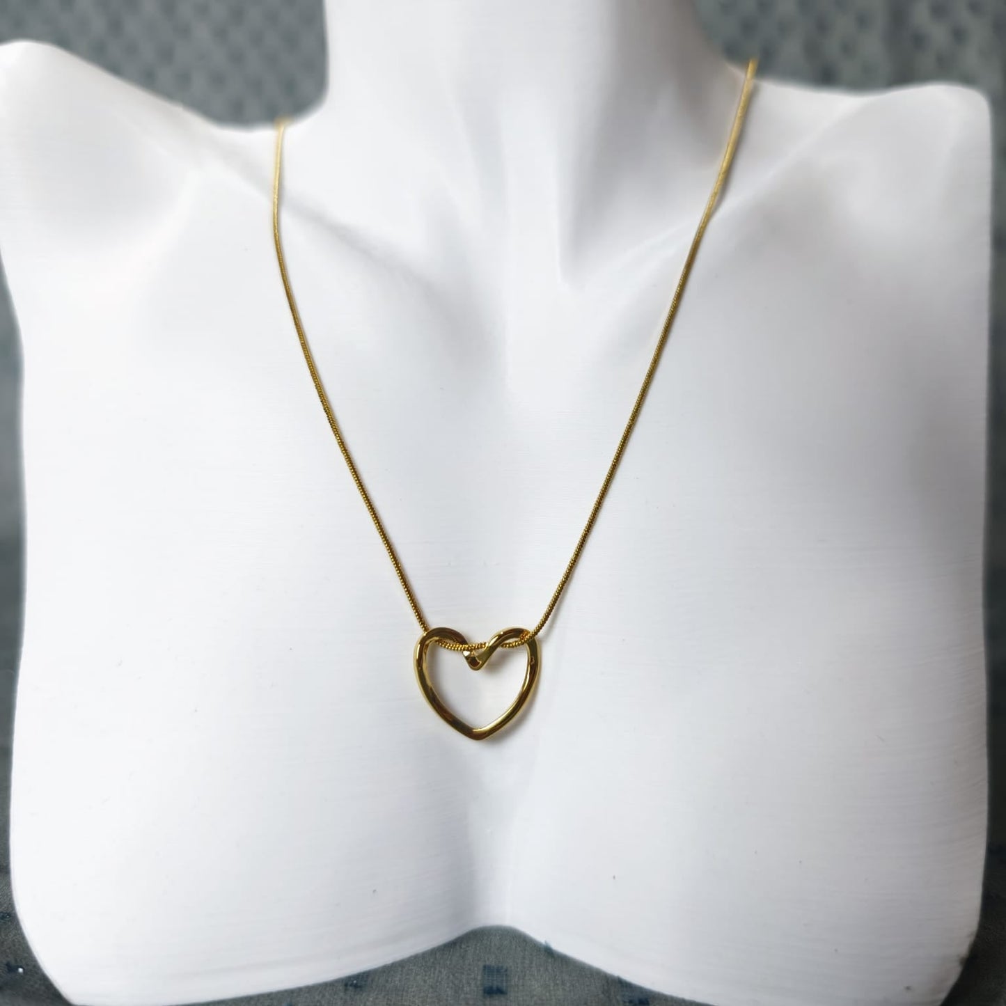 Élégance Collier – Düz zincir 45 cm | Chérie (KOLYE-2705) cherieonline