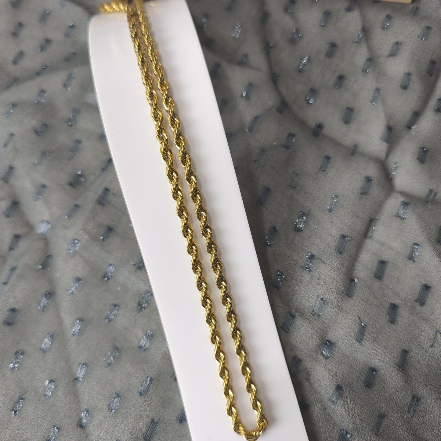 Corde Collier Doré – Halat zincir 4 mm | Chérie cherieonline