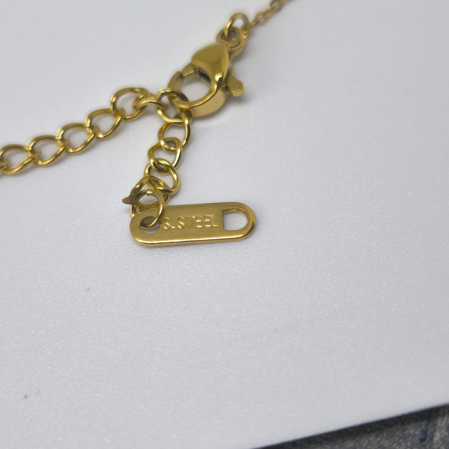 Trèfle Porte-Bonheur Collier Doré 60cm | Chérie - cherieonline Default Title