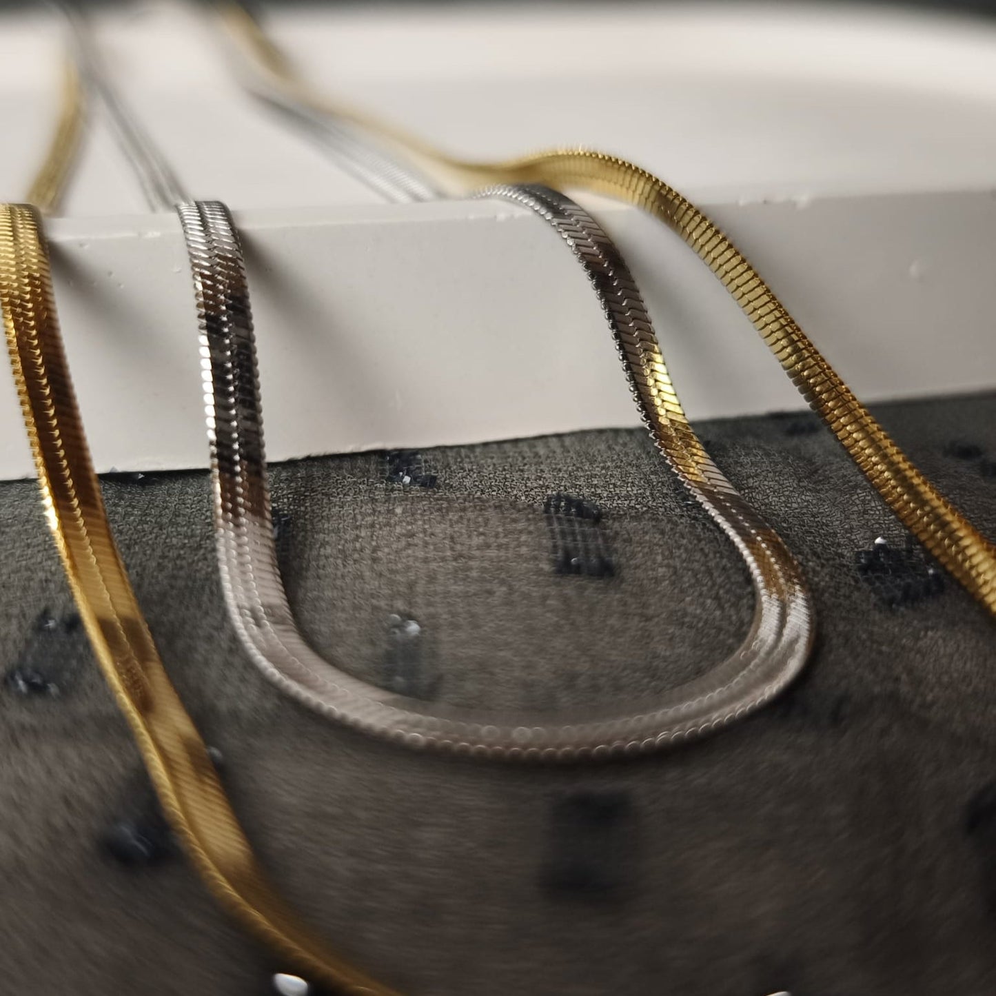 Élégance Collier – Düz İtalyan model 45 cm | Chérie cherieonline