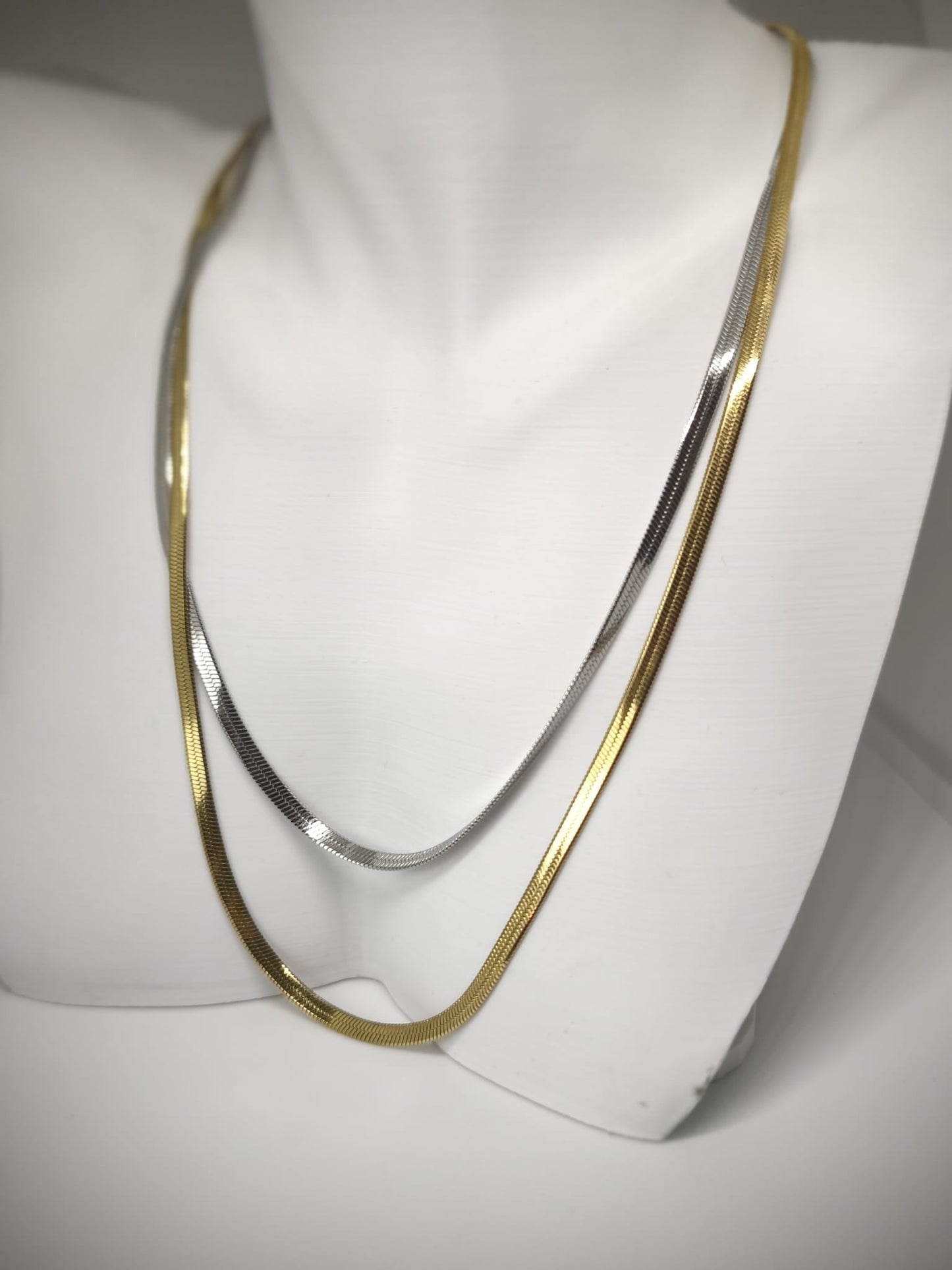 Élégance Collier – Düz İtalyan model 45 cm | Chérie cherieonline