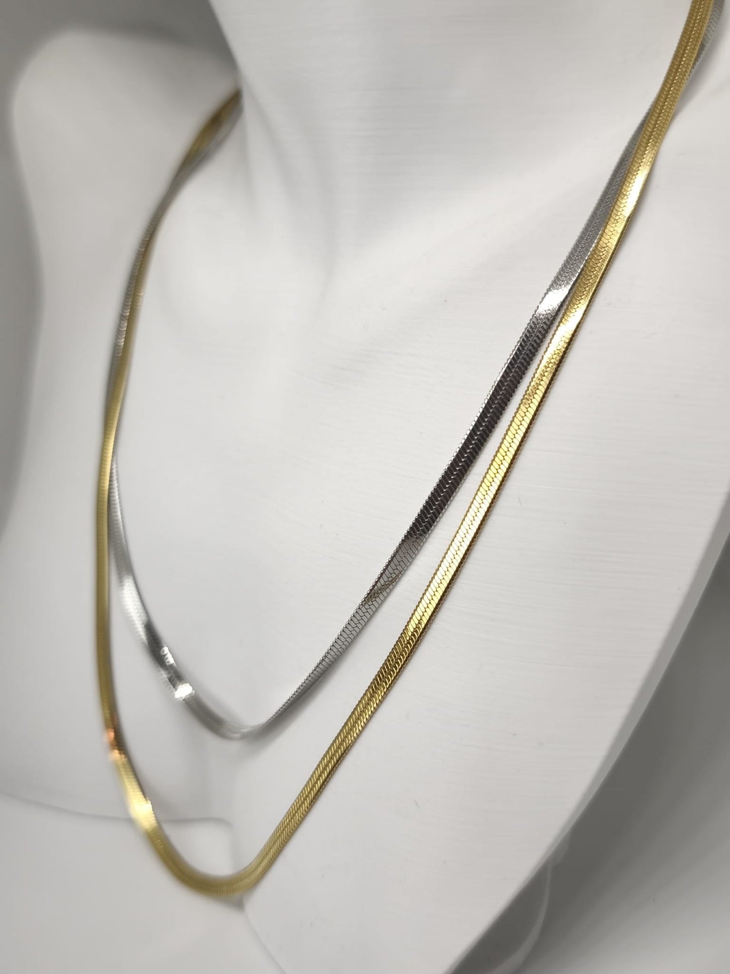 Élégance Collier – Düz İtalyan model 45 cm | Chérie cherieonline