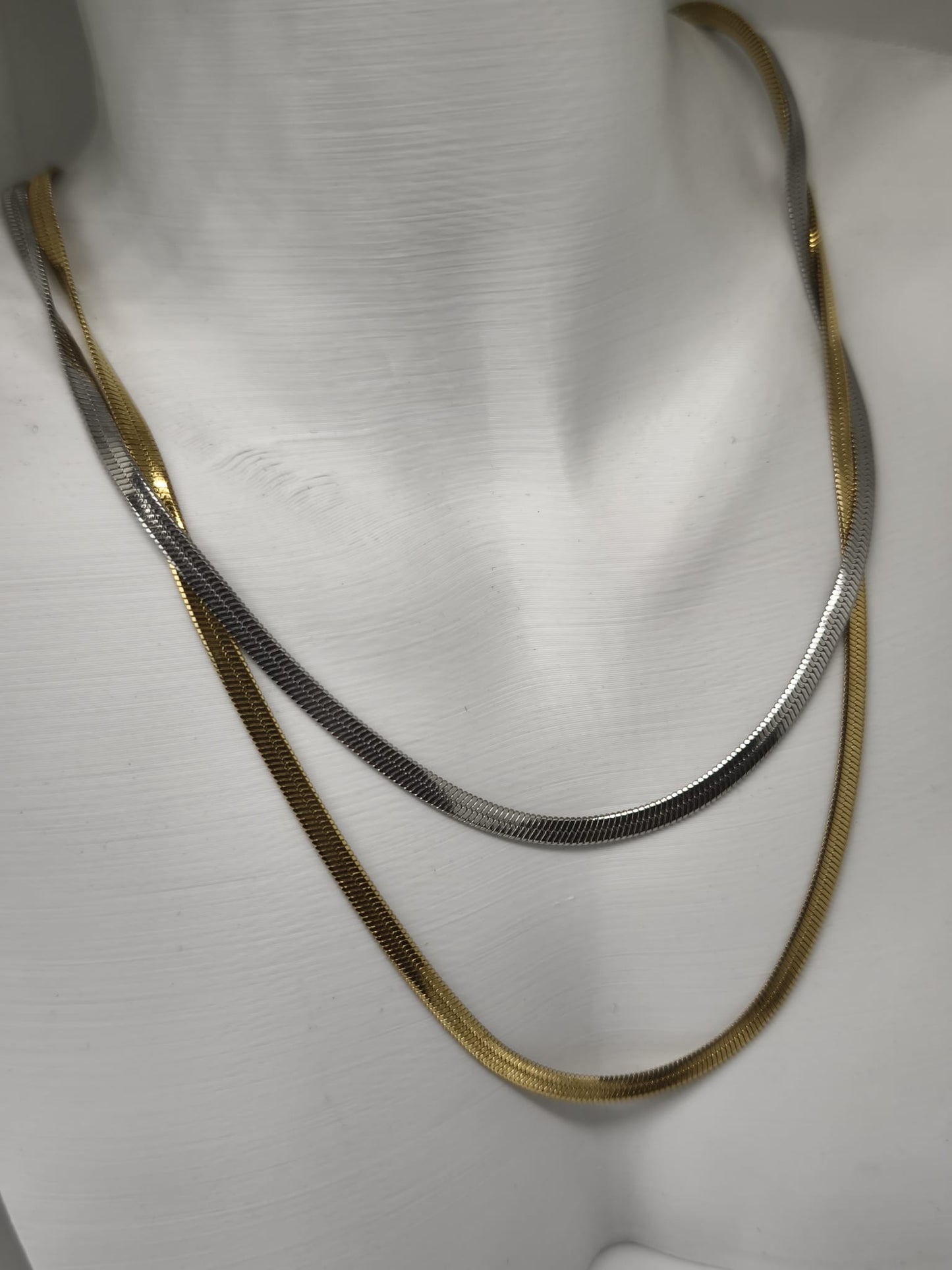 Élégance Collier – Düz İtalyan model 45 cm | Chérie cherieonline