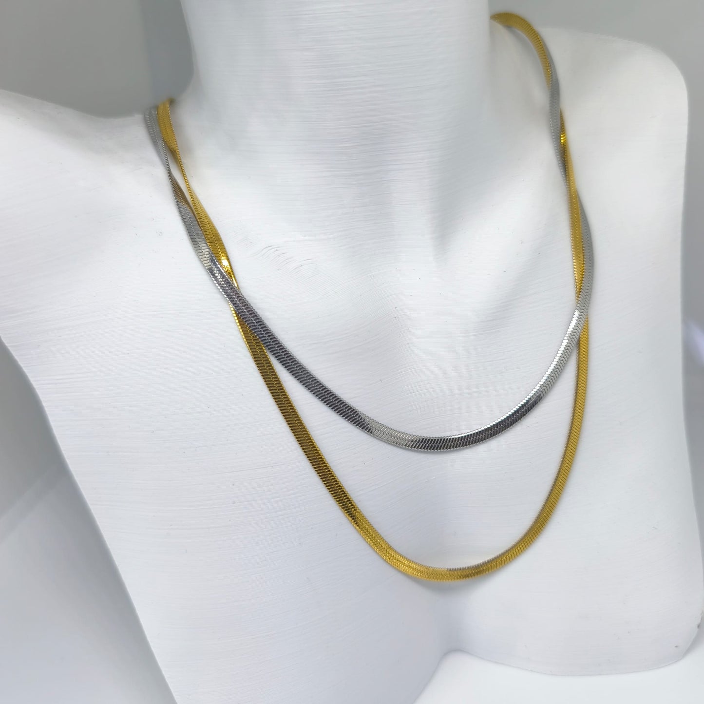 Élégance Collier – Düz İtalyan model 45 cm | Chérie cherieonline