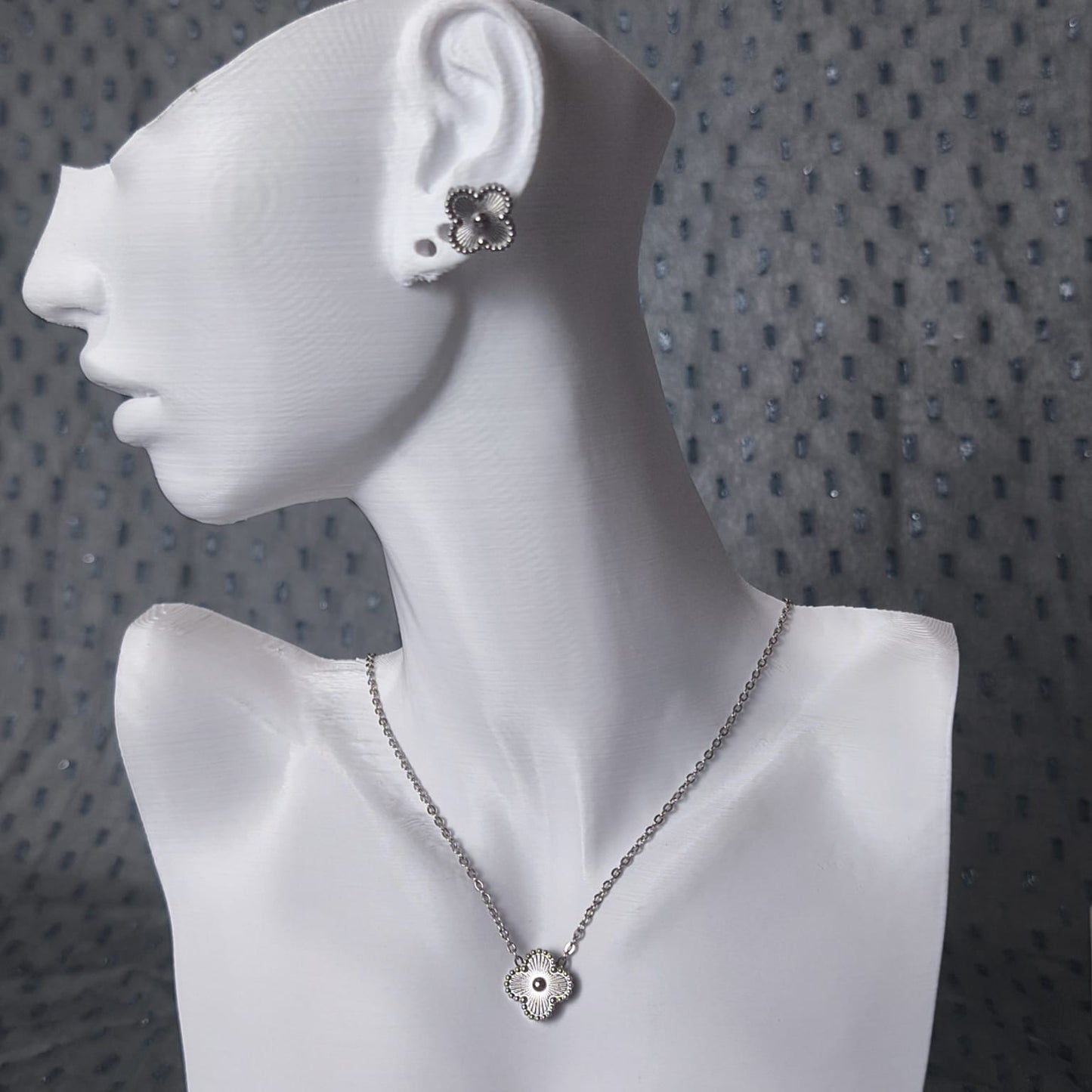 Van Cleef Tarzı Harmonie Parure Gümüş | Chérie cherieonline
