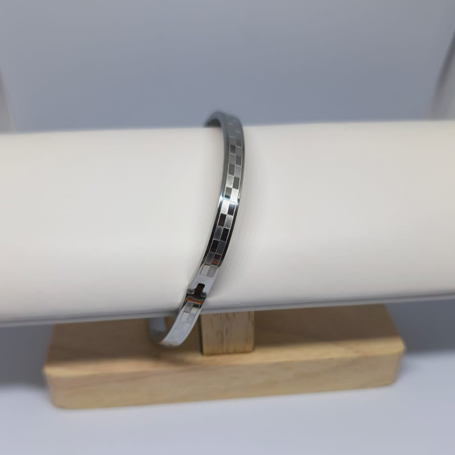 Seréna Çelik Kelepçe Bileklik | Chérie - cherieonline Default Title