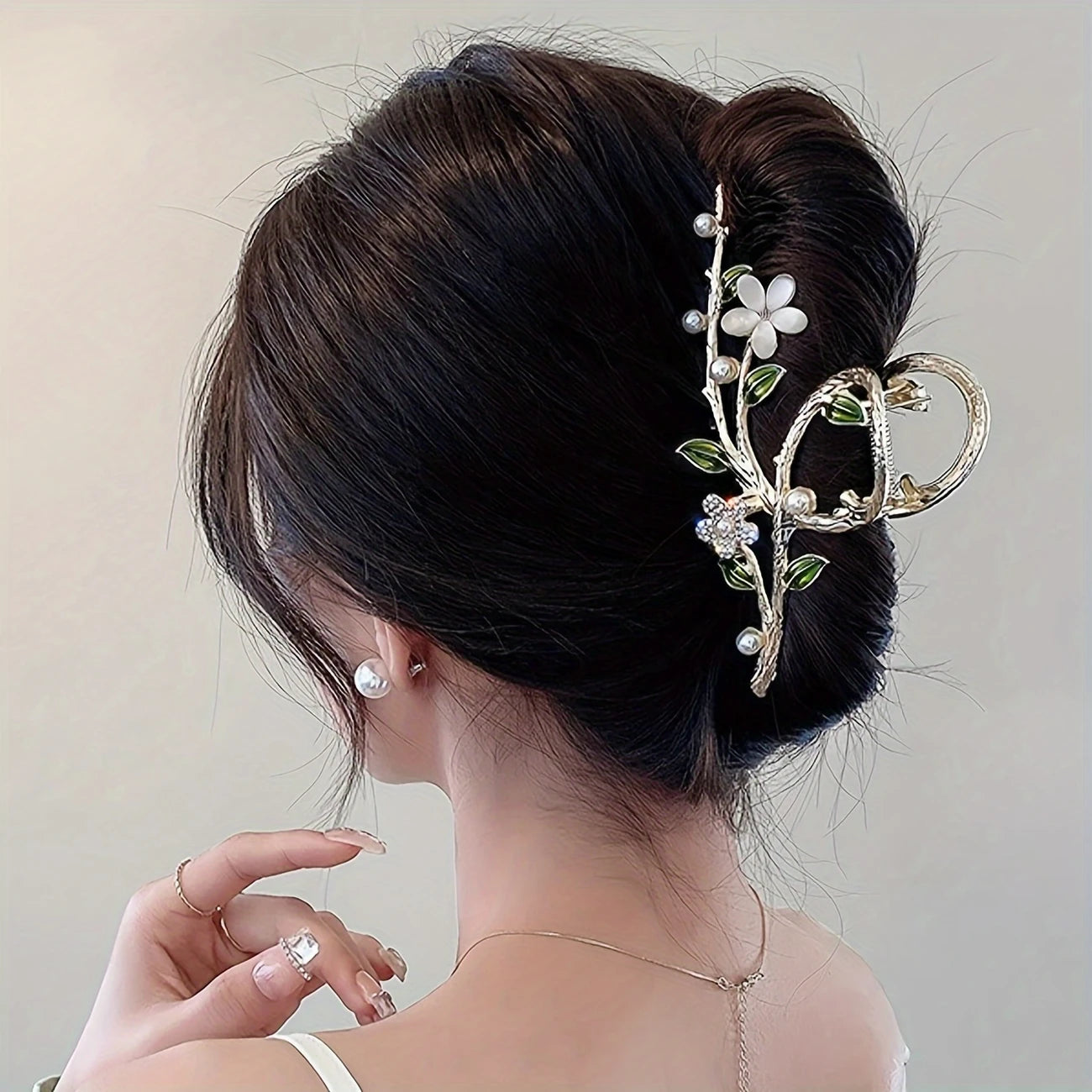 Calisse – Altın Dokunuşlu Saç Tokası | Chérie - cherieonline Default Title