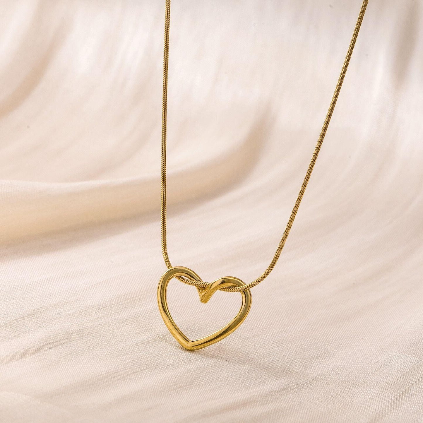 Élégance Collier – Düz zincir 45 cm | Chérie (KOLYE-2705) cherieonline