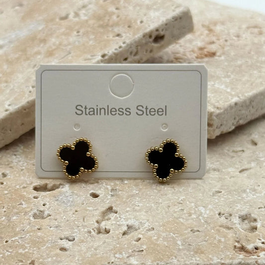 Harmonie Noire Küpe | Chérie - cherieonline Default Title