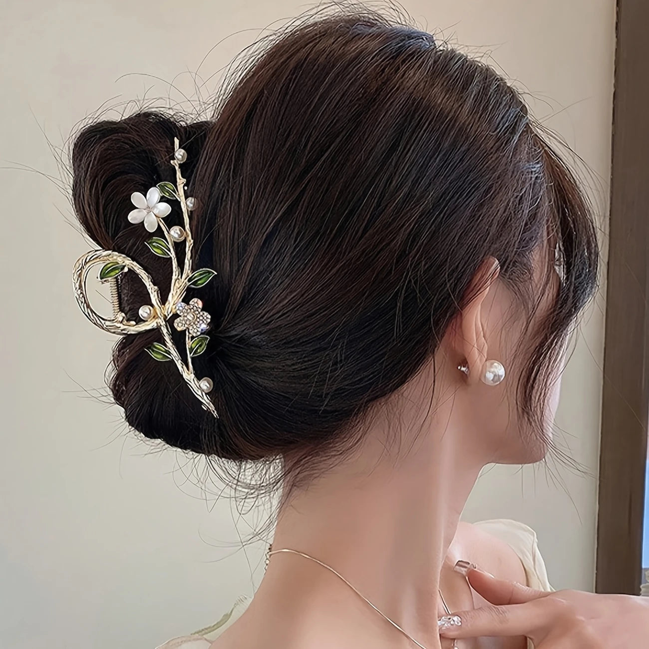 Calisse – Altın Dokunuşlu Saç Tokası | Chérie - cherieonline Default Title