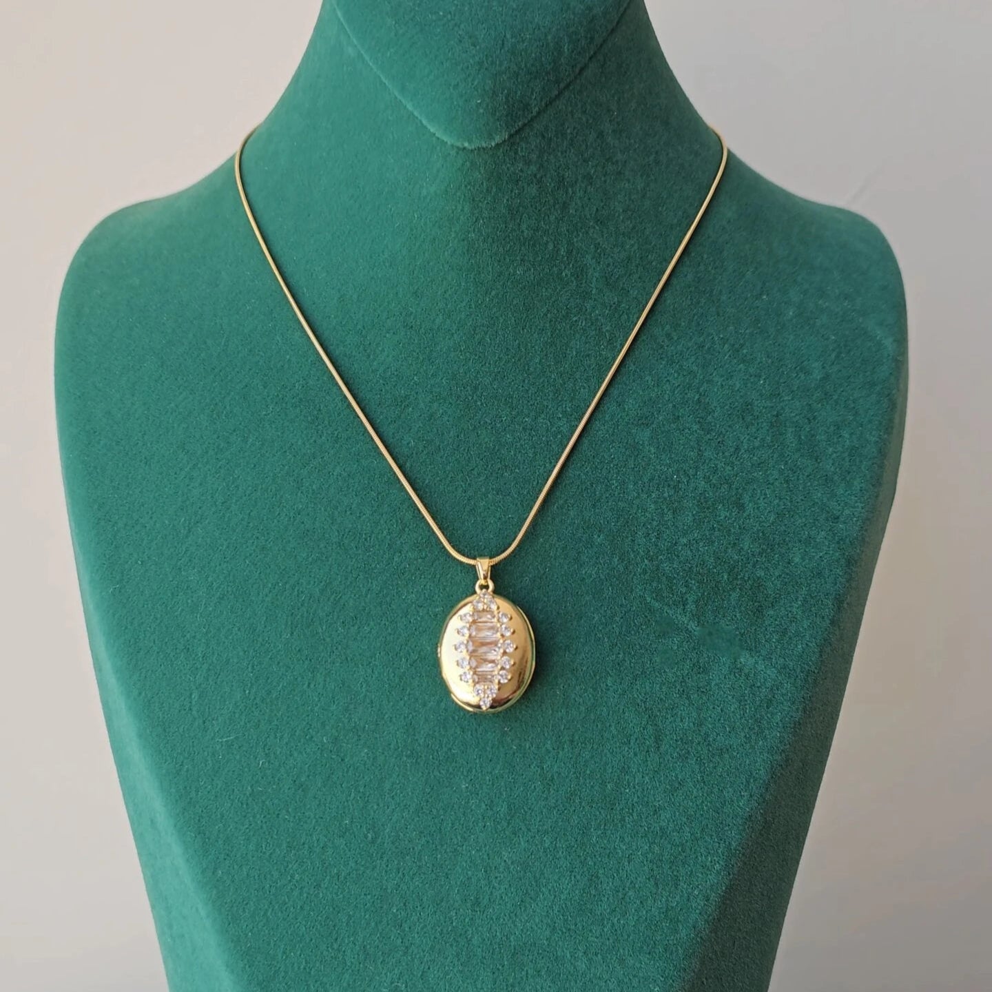 Lueur Dorée Kapaklı Kolye | Chérie cherieonline