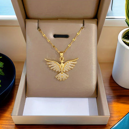 Soléa – Altın Detaylı Zarif Kolye | Chérie - cherieonline Default Title