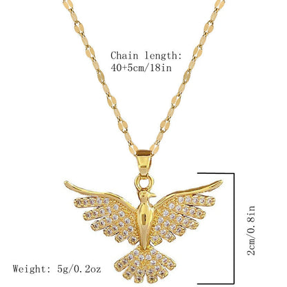 Soléa – Altın Detaylı Zarif Kolye | Chérie - cherieonline Default Title