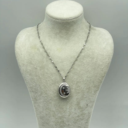 Geceye Fısıldayan Çelik Kapaklı Kolye | Chérie cherieonline