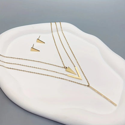 Orélie – Altın Zarafeti Taşıyan Kolye | Chérie cherieonline