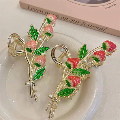 Fraise Çilek Detaylı Saç Tokası | Chérie - cherieonline Default Title