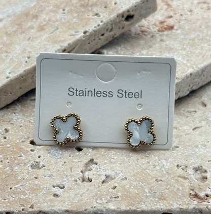 Harmonie Blanche Küpe | Chérie - cherieonline Default Title