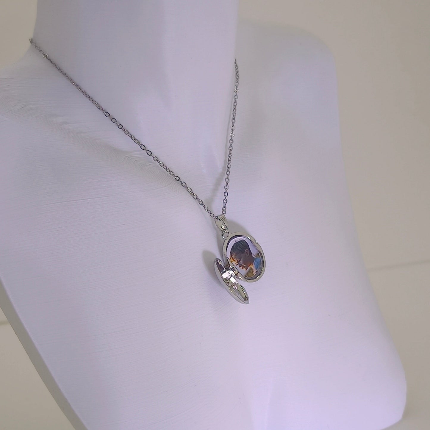 Étoile Argentée Mémoire Collier – Çelik Kapaklı Kolye | Chérie cherieonline