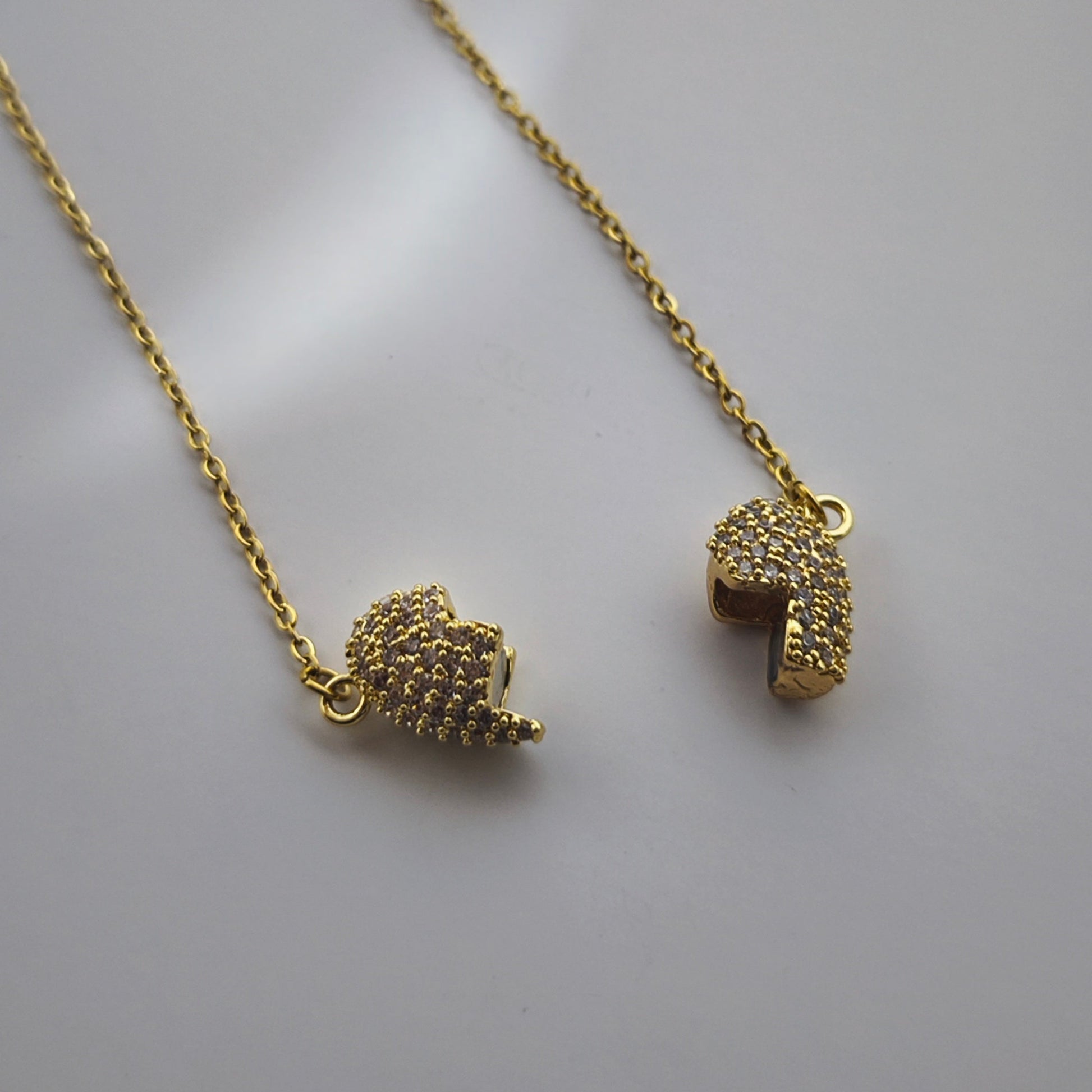 Birleşen Kalpler Mıknatıslı Kolye | Chérie cherieonline