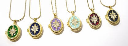 Polaris  – Kapaklı Yıldız Kolye | Chérie