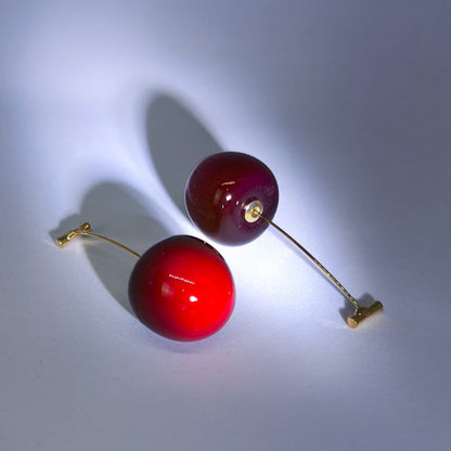 Cerise Rouge Küpe | Chérie - cherieonline Default Title
