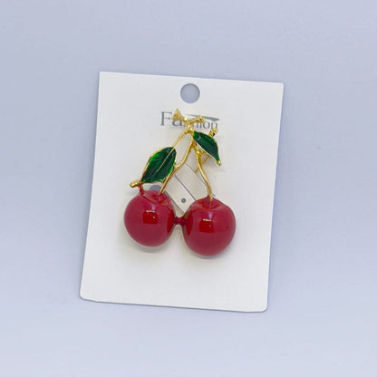 Cherry Bloom Broş | Chérie - cherieonline Default Title