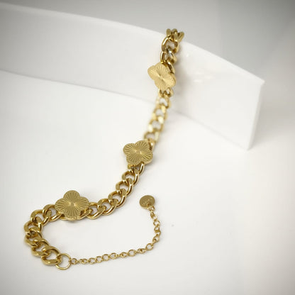 Chaîne Trèfle Van Cleef Bileklik | Chérie - cherieonline Default Title