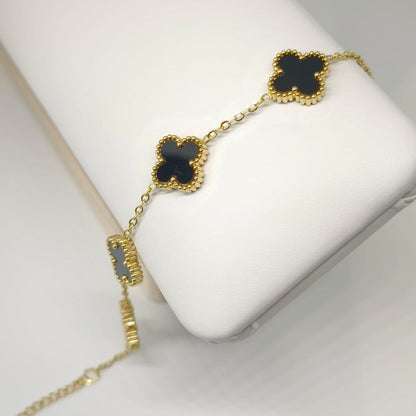 Cloverelle – Dört Yapraklı Yonca Charm Bileklik | Chérie - cherieonline Default Title