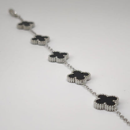 Argent Noir Van Cleef Bileklik | Chérie - cherieonline Default Title