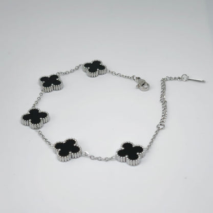 Argent Noir Van Cleef Bileklik | Chérie - cherieonline Default Title