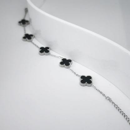 Argent Noir Van Cleef Bileklik | Chérie - cherieonline Default Title