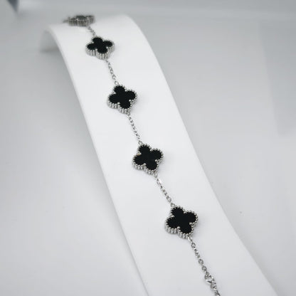 Argent Noir Van Cleef Bileklik | Chérie - cherieonline Default Title