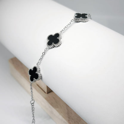 Argent Noir Van Cleef Bileklik | Chérie - cherieonline Default Title