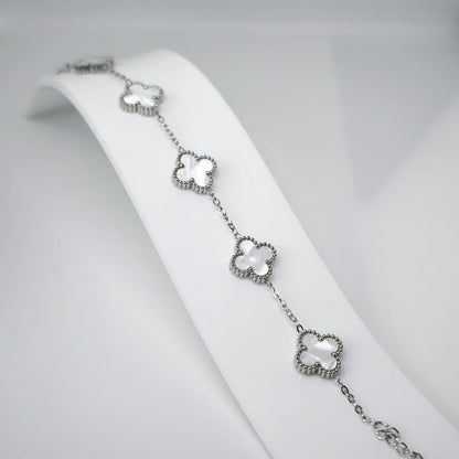 Argent Blanc Van Cleef Bileklik | Chérie - cherieonline Default Title