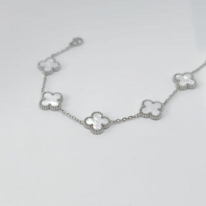 Argent Blanc Van Cleef Bileklik | Chérie - cherieonline Default Title