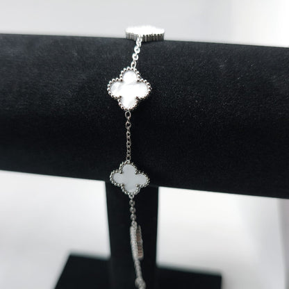 Argent Blanc Van Cleef Bileklik | Chérie - cherieonline Default Title