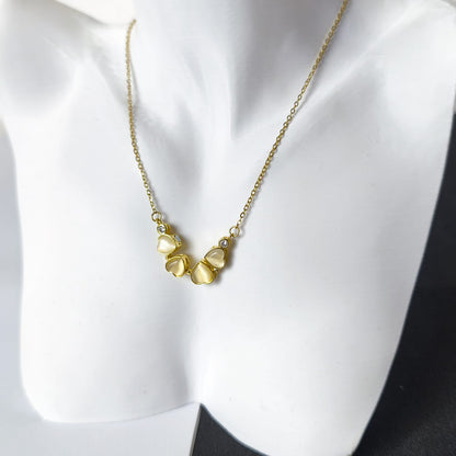 Coeur Trèfle Altın Van Cleef Kolye | Chérie - cherieonline Default Title