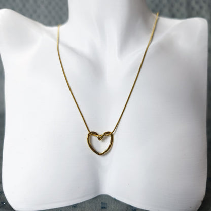 Élégance Collier – Düz zincir 45 cm | Chérie - cherieonline Silver