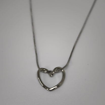 Élégance Collier – Düz zincir 45 cm | Chérie - cherieonline Silver