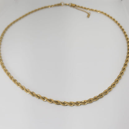 Corde Collier Doré – Halat zincir 4 mm | Chérie - cherieonline Default Title