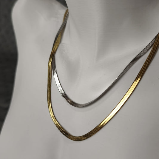 Élégance Collier – Düz İtalyan model 45 cm | Chérie cherieonline